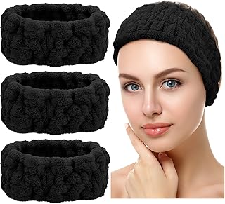 Chuangdi Diadema de spa de 3 piezas para muje...