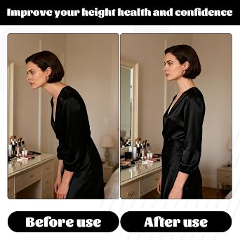 Posture Corrector Women Men,Adjustable back straightener posture corrector,Breathable Back Brace Posture Corrector,for Prevent Hunchback,Support for Neck, Shoulder(Black, L-XL)