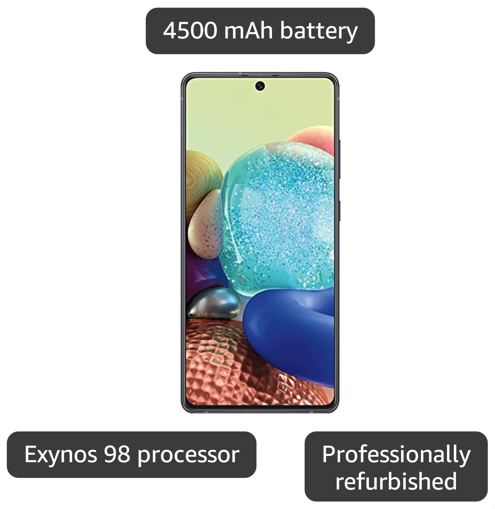 Amazon.com: Samsung Galaxy A71 5G, 128GB, Prism Cube Black
