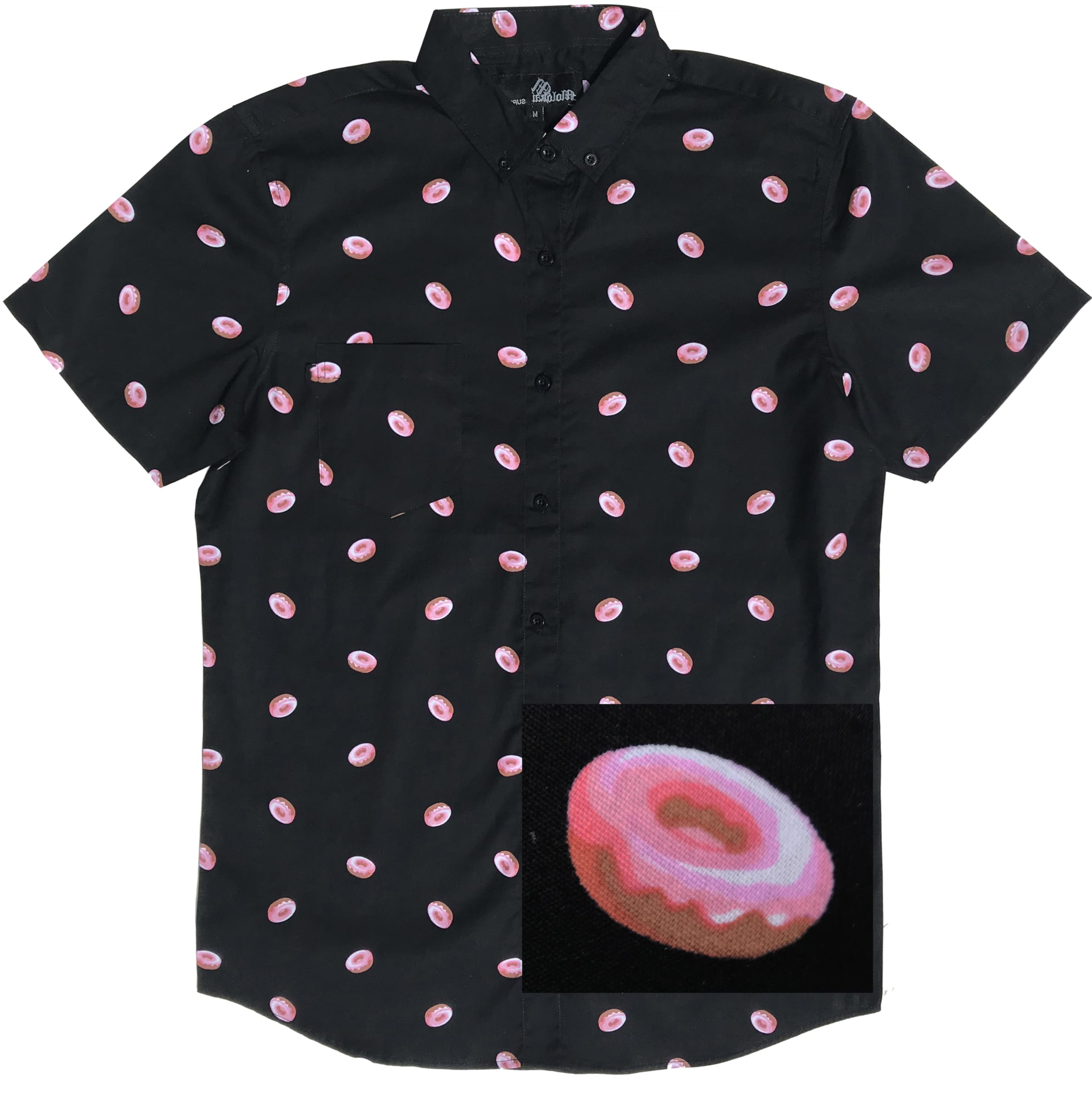 Molokai Surf Button Down Slim Fit Hawaiian Short Sleeve Shirts