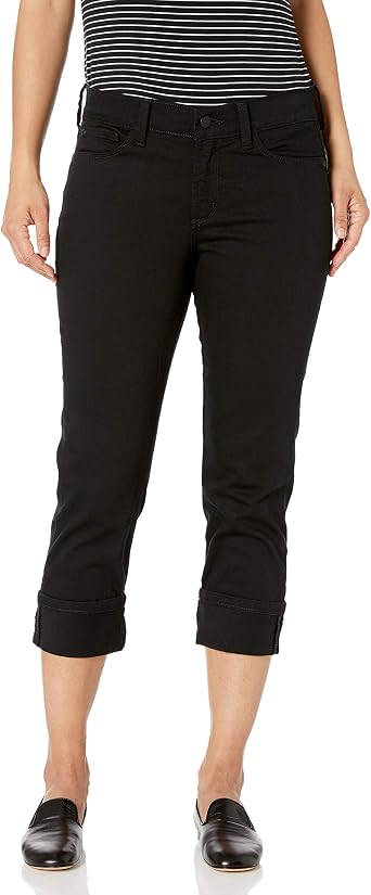 Dayla Wide Cuff Capri Jeans 