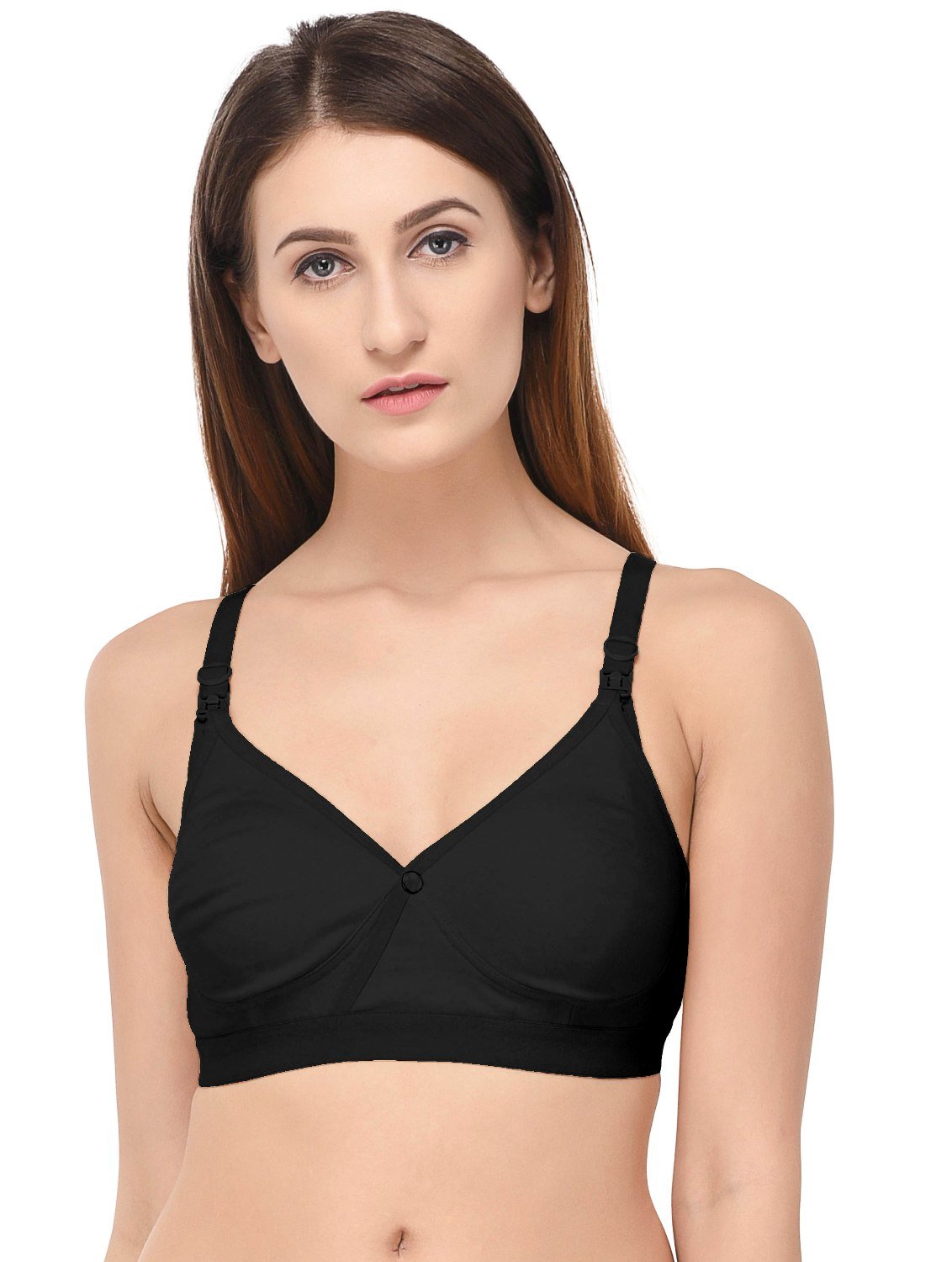 Fabme Damen Nahtloser Still-BH - 3er Pack