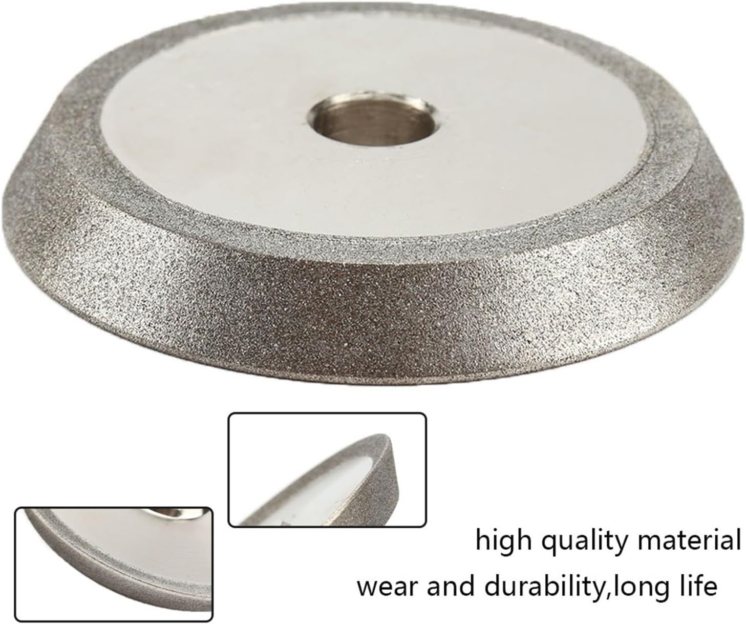 78mm Electroplated Diamond Grinding Wheel Cup 60 Degree for Tungsten Carbide Tools Sharpening Cutter Tool
