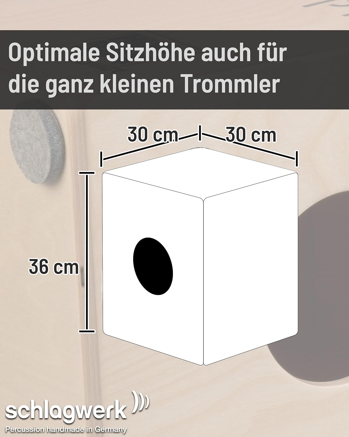 Schlagwerk CP401 Hip Box Junior Snare Cajon