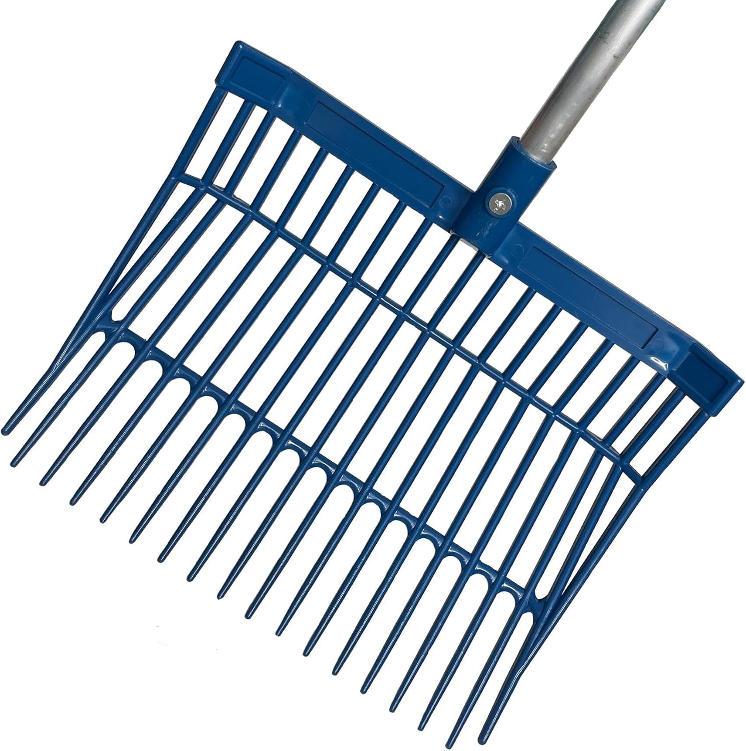 Quality Aluminium Blue ABS Bedding & Shaving Fork Equestrian Tack Room