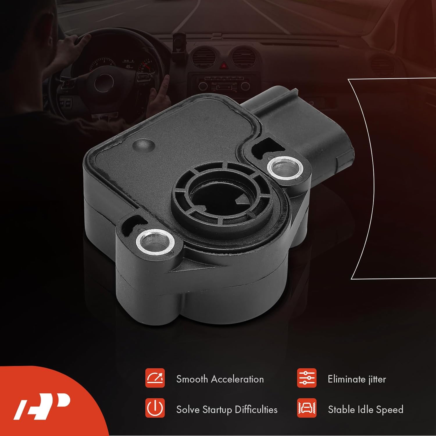 A-Premium TPS Throttle Position Sensor Compatible with Ford Mustang 1994-1998, Ranger 1998-2001, Thunderbird 1996-1997, Windstar 1995 1999-2000 & Mazda B3000 1998-2003 & Mercury Cougar 1996-1997