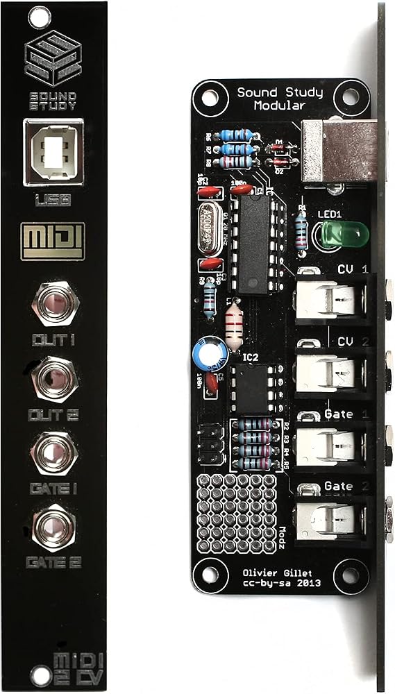 Sound Study MIDI 2 CV DIY Kit - Eurorack
