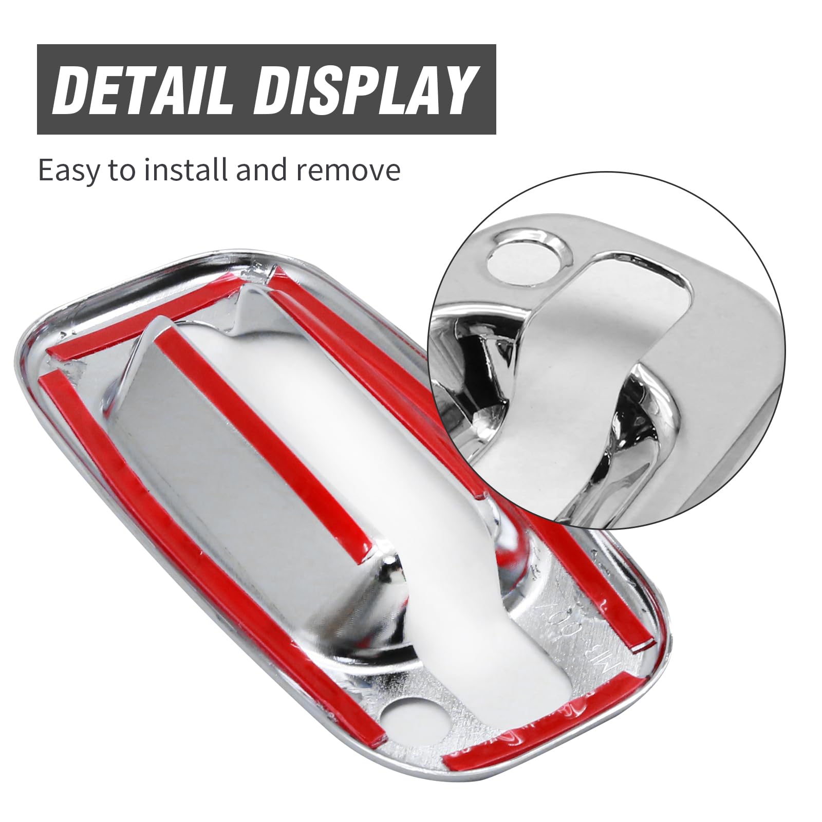Amazon.com: Anxingo 2 Pcs Chrome Door Handle Covers, Replacement