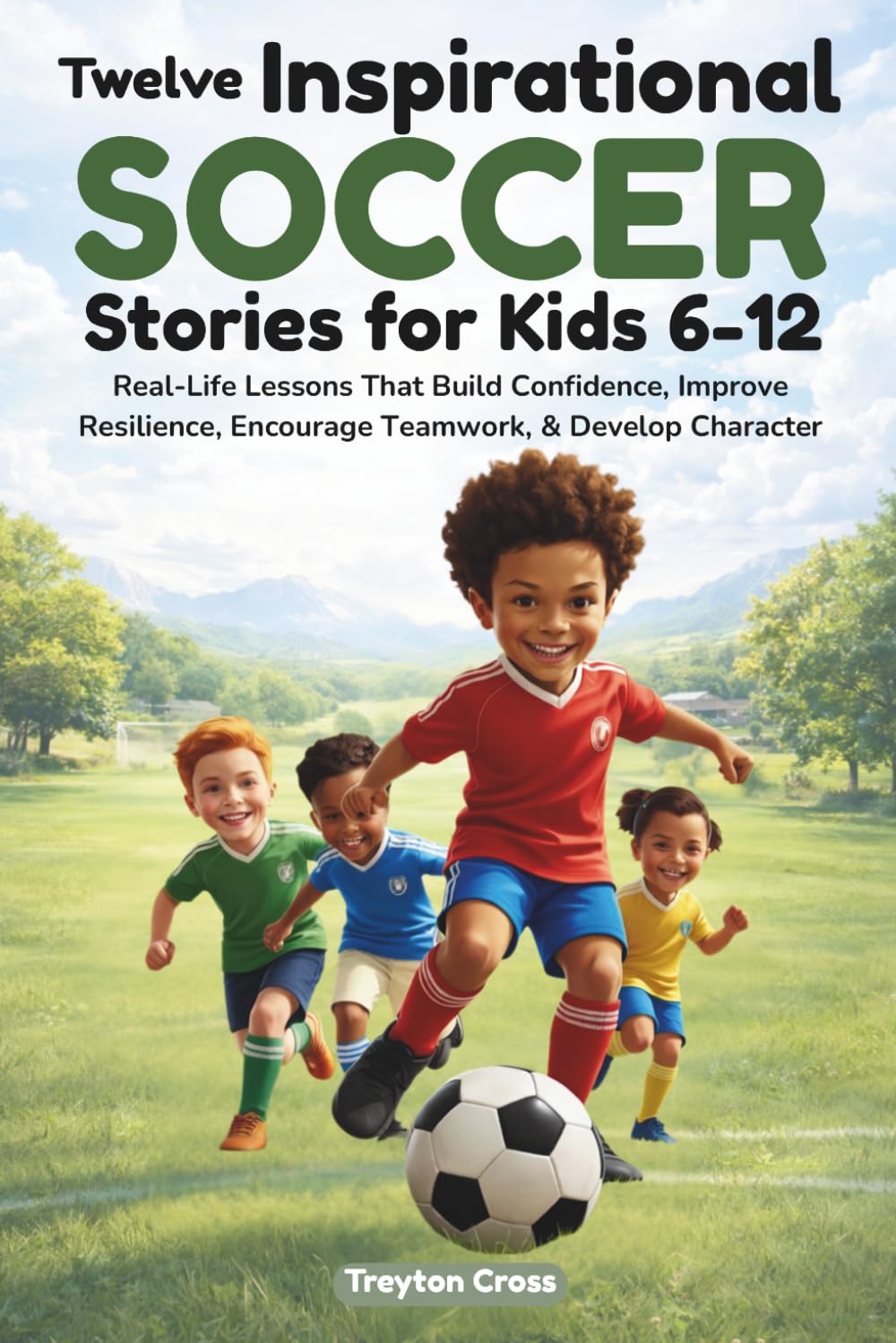 Twelve Inspirational Soccer Stories for Kids 6-12: Real-Life Lessons That Build Confidence, Improve Resilience, Encourage Teamwork, & Develop Character