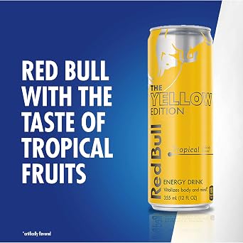 Red Bull Yellow Edition Energy Drink, 12 fl oz (RB203753)