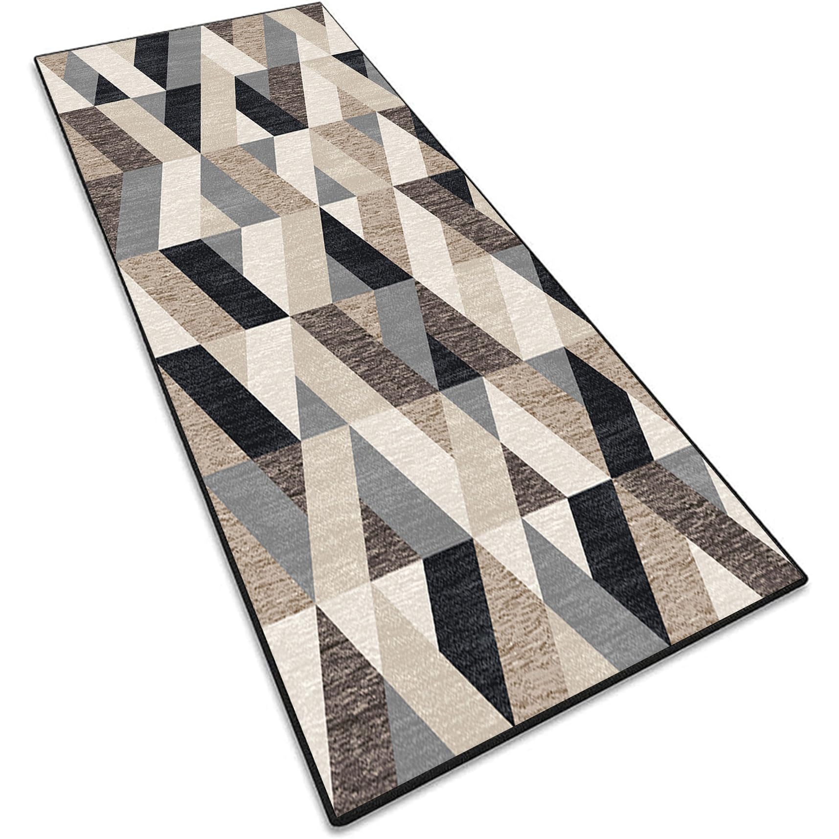 Tapis de cuisine antidérapant lavable protection sol contre les rayures et saletés 82x170cm