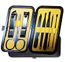 Manicure Pedicure Kit Nail Clippers Set 18 in 1 High Precision Stainless Steel Cutter File Sharp Scissors for Men & Women Fingernails & Toenails Vibrissac Scissors with Stylish Case (Ginger_8 in 1) gallery image