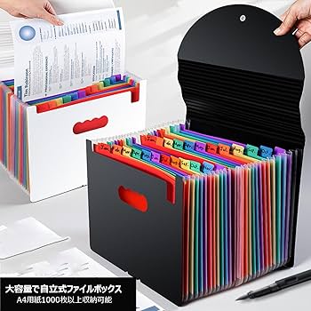 Amazon | ドキュメントスタンド A4 ドキュメントファイル 12