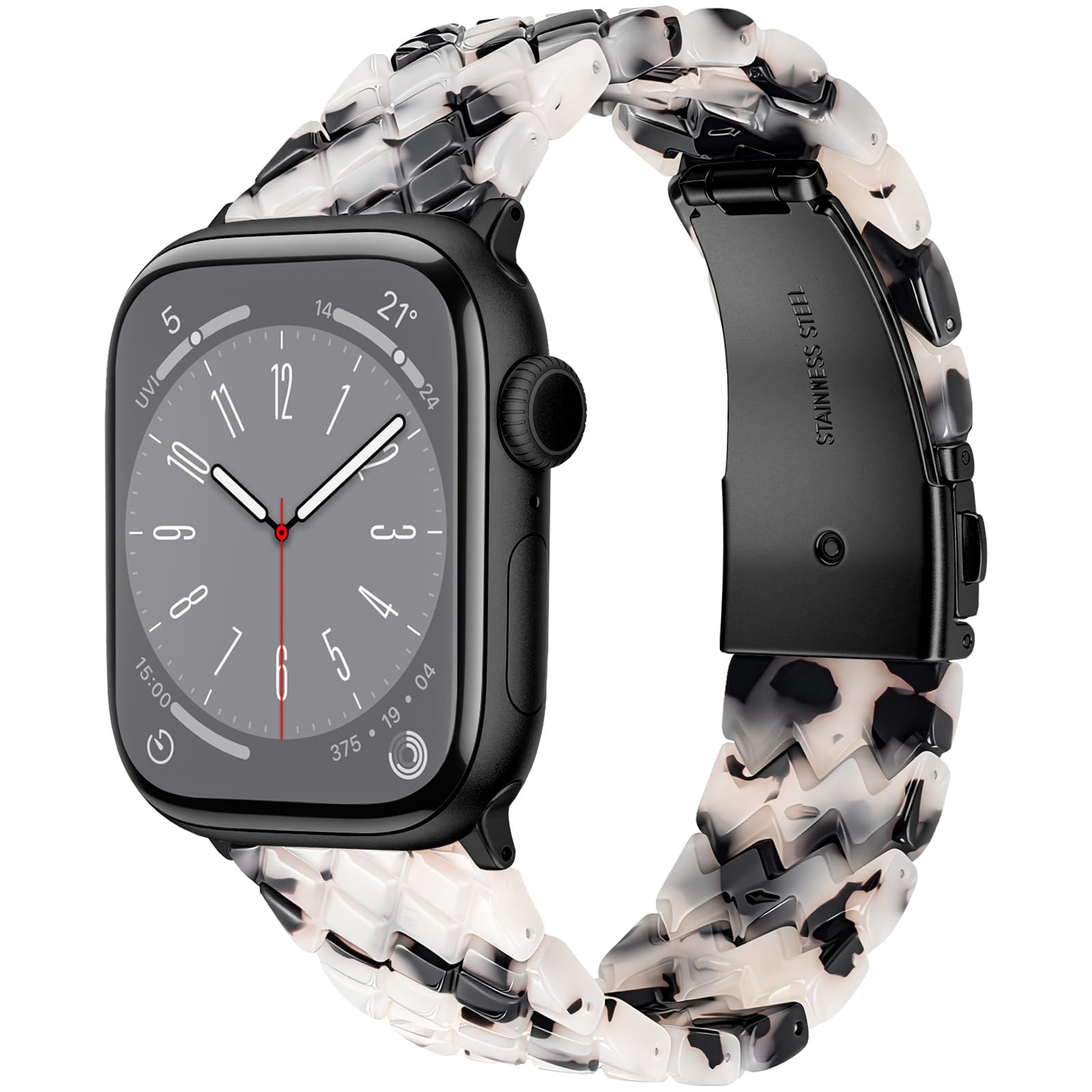 V.R.HOPE leichte Moderes Harz Armband Kompatibel mit Apple W