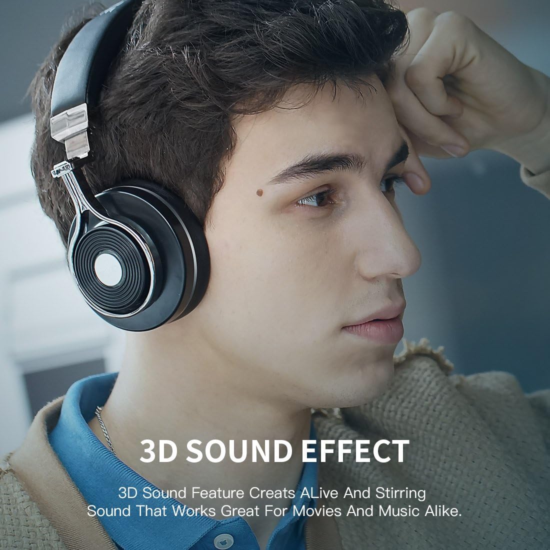 Bluedio T3 (Turbine 3rd) Extra Bass Wireless Bluetooth 4.1 Stereo  Headphones (Black): Amazon.co.uk: Electronics \u0026 Photo