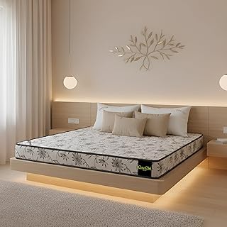 Cozy Coir Heavy Density Coir Mattress – Single Bed Size 72 x 36 x 4 Inches | Firm Support Natural Coir Mattress | Breathab... Price In India