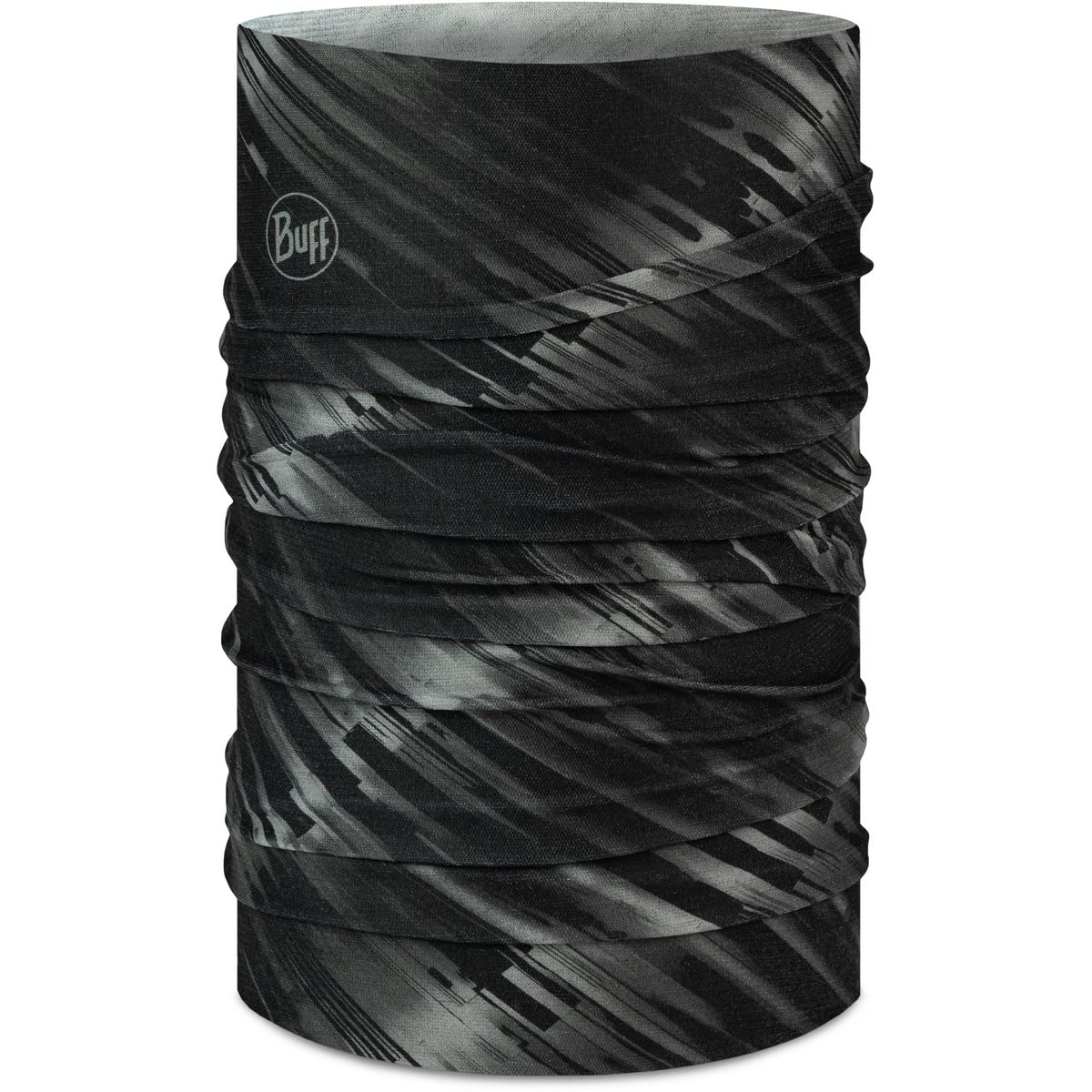 BUFF Unisex Black Heiq Cooling Coolnet UV Summer Hiking |Trekking | Biking | Cycling | Running - Neck Gaiter or Tubular