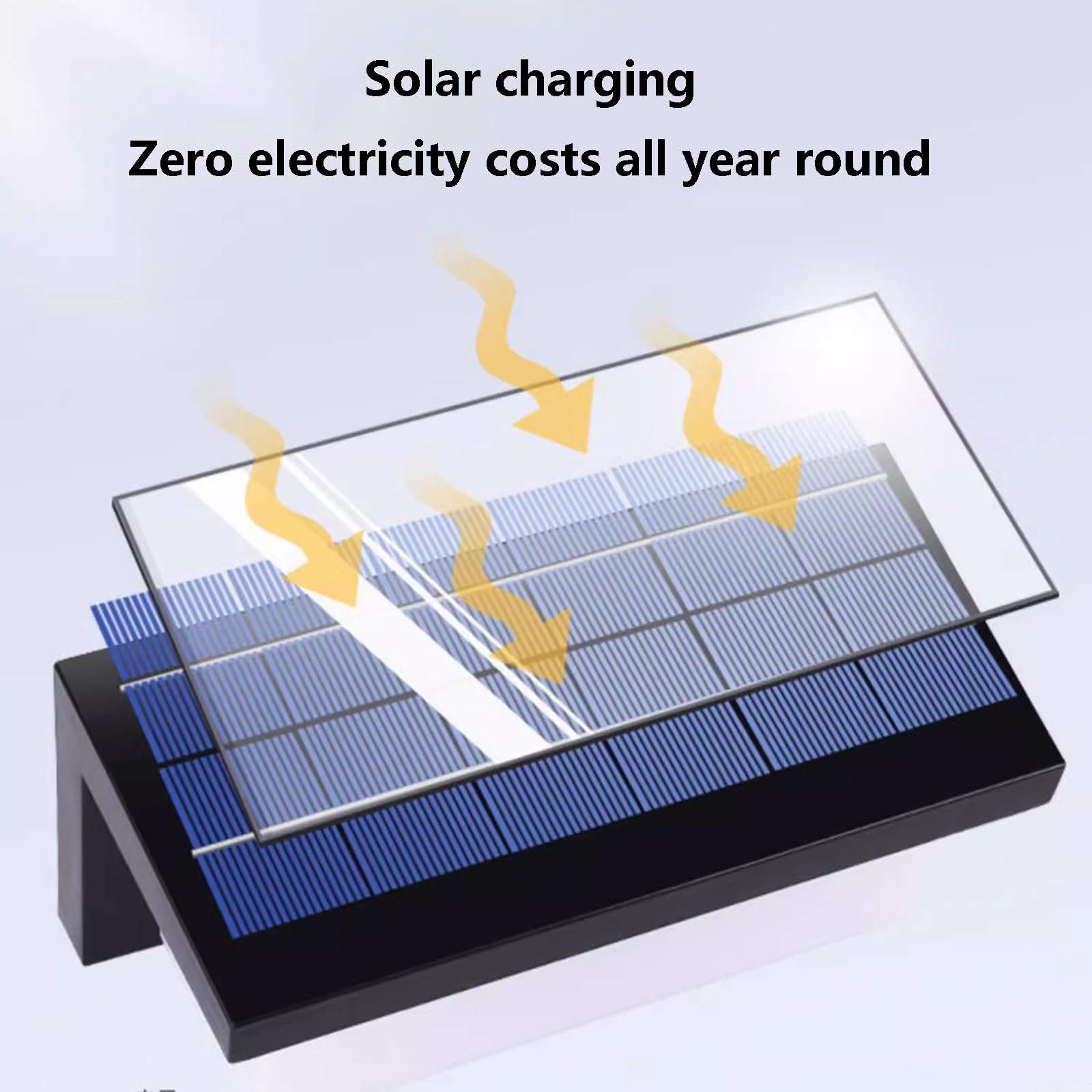 Zewnętrzna lampa ścienna LED solarna lampa ścienna z pilotem oświetlenie ścienne z czujnikiem ruchu, nowoczesna lampa ścienna akrylowa na taras, korytarz, garaż (1 sztuka)