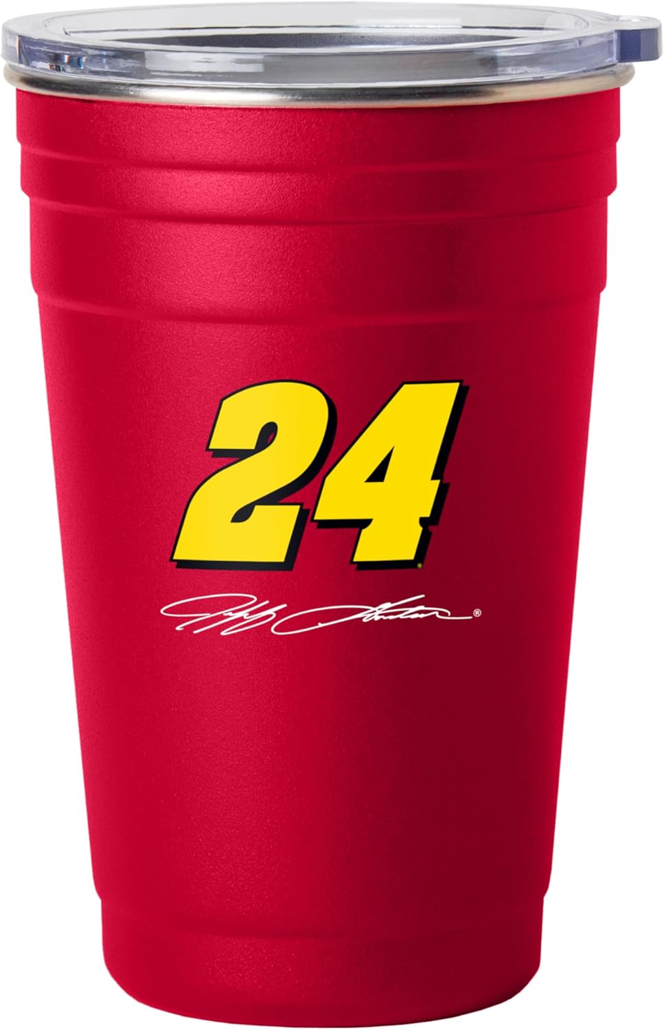 Logo Brands NASCAR 22oz Flipside Stainless Cup – 22oz Double-Wall Insulation, Long-Lasting Durable Finish, NASCAR Racing Design – Great for Travel and Outdoor Events