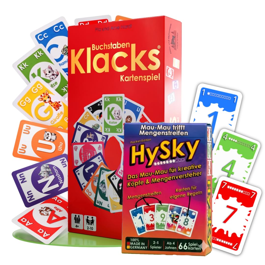 Buchstaben Klacks & HySky | Lernen trifft Fantasie