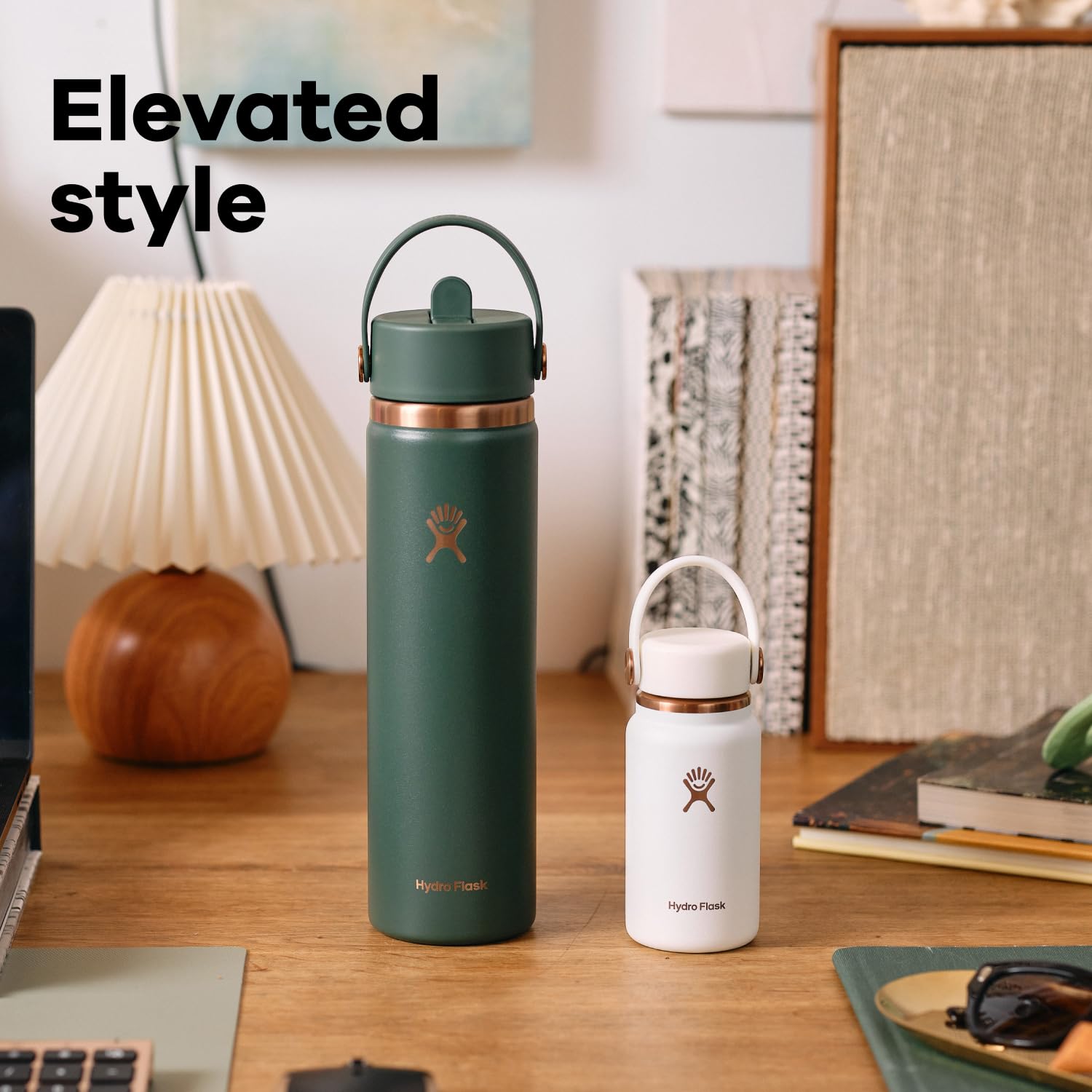 Hydro Flask  Micro Hydro 200 ml (6.7 oz  Leakproof, Insulated Mini Flask  with Clip-On Strap  Cold & Hot Up to 7 Hrs  Compact & Durable  Black :  Amazon.ie: Home & Kitchen