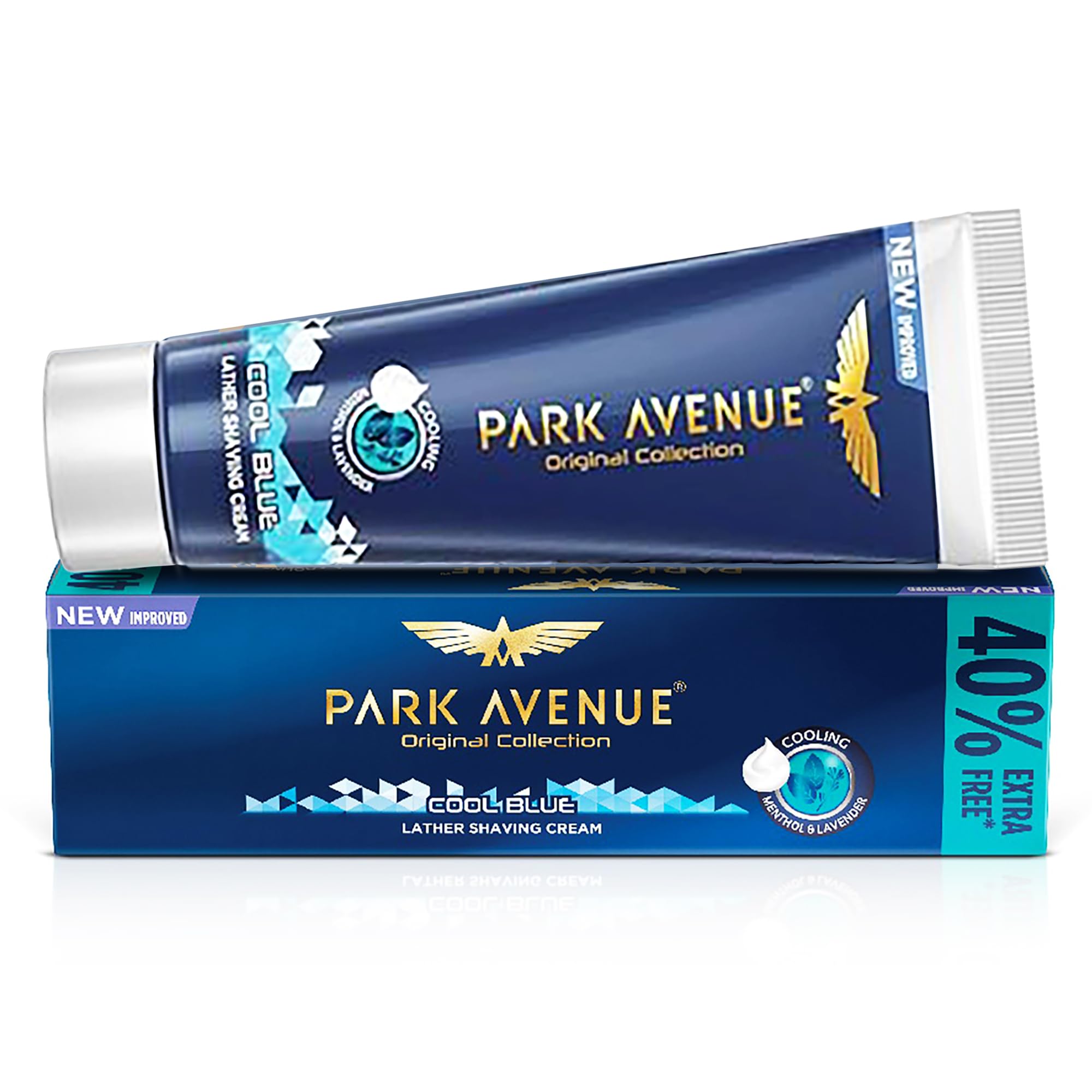 Cool Blue Lather Shaving Cream 60g with Free 40% (60g + 24g =84g)