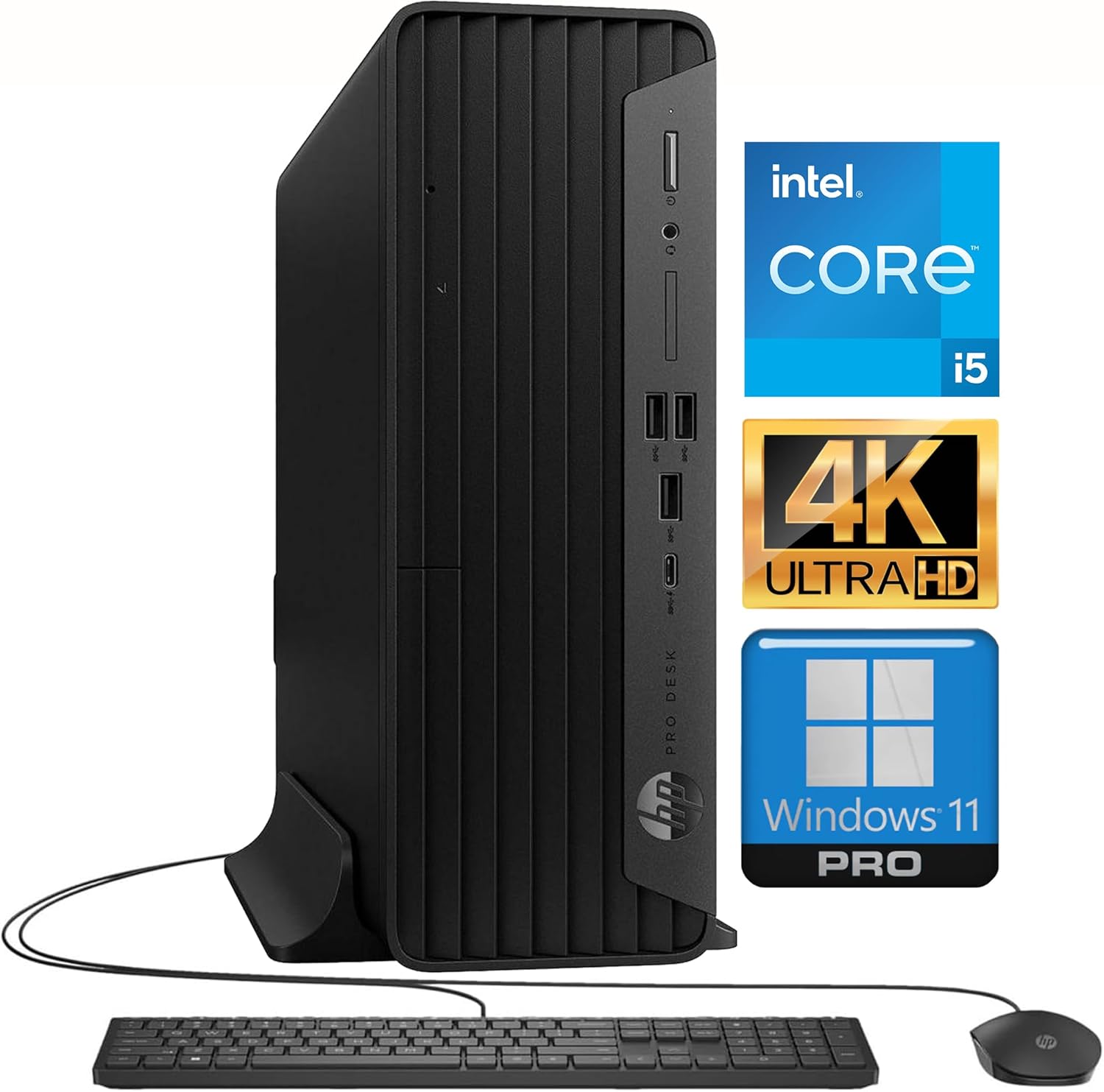 HP Elite SFF G9 Desktop PC | 4K Support| Intel Core i5-12500 Processor (Beat i7-11700)| 32GB RAM & 1TB PCIe SSD|HDMI, USB-C, Wi-Fi 6, Bluetooth 5, RJ-45| Keyboard & Mouse Included| Windows 11 Pro HP Elite SFF G9 Desktop PC | 4K Support| Intel Core i5-12500 Processor (Beat i7-11700)| 32GB RAM & 1TB PCIe SSD|HDMI, USB-C, Wi-Fi 6, Bluetooth 5, RJ-45| Keyboard & Mouse Included| Windows 11 Pro