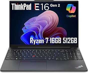 【新品】Lenovo ThinkPad E16 Gen2 AMD Ryzen7 Amazon.com: Lenovo ThinkPad E16 Gen 2 Business Laptop (16