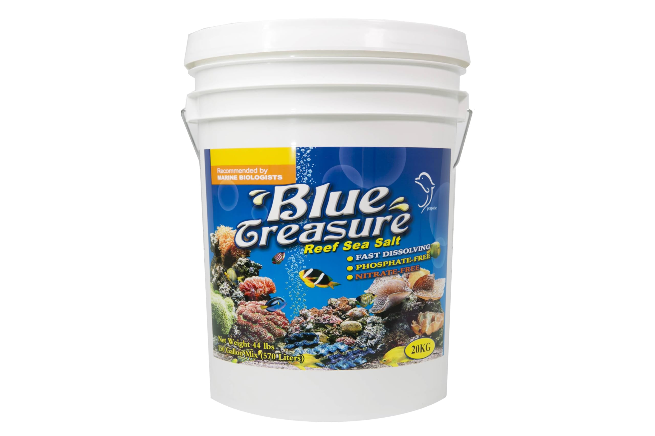 Blue Treasure Marine Salt (Blue) | Aquarium Salt for Marine & Saltwater Tanks | Indian Fish Monsters (IFM) (Reef Sea Salt | Size: 20kg Bucket) (B0D1CPBP1M) Amazon Price History, Amazon Price Tracker