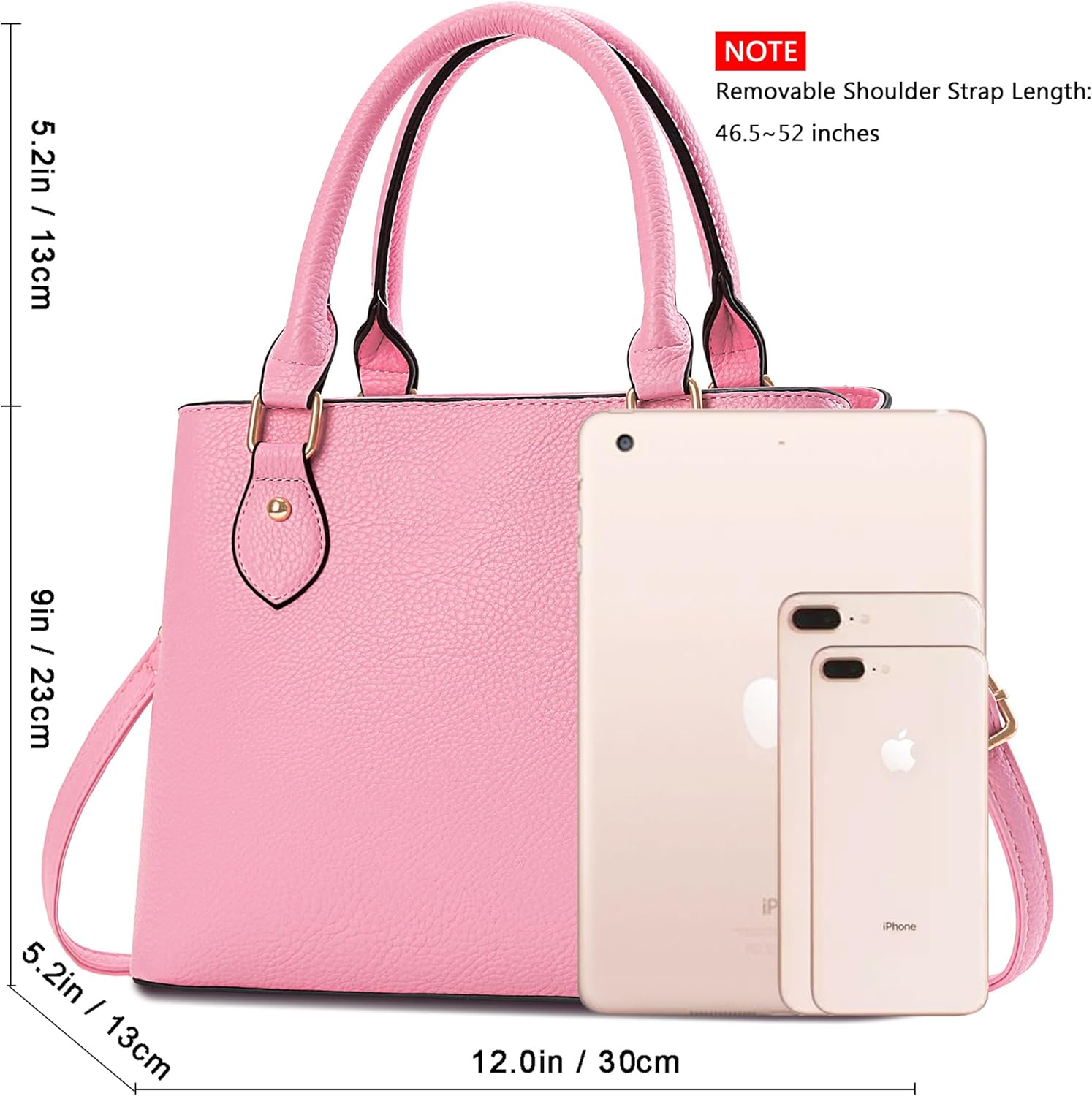CHICAROUSAL Purses and Handbags for Women Leather Crossbody Bags Women's Tote Shoulder Bag