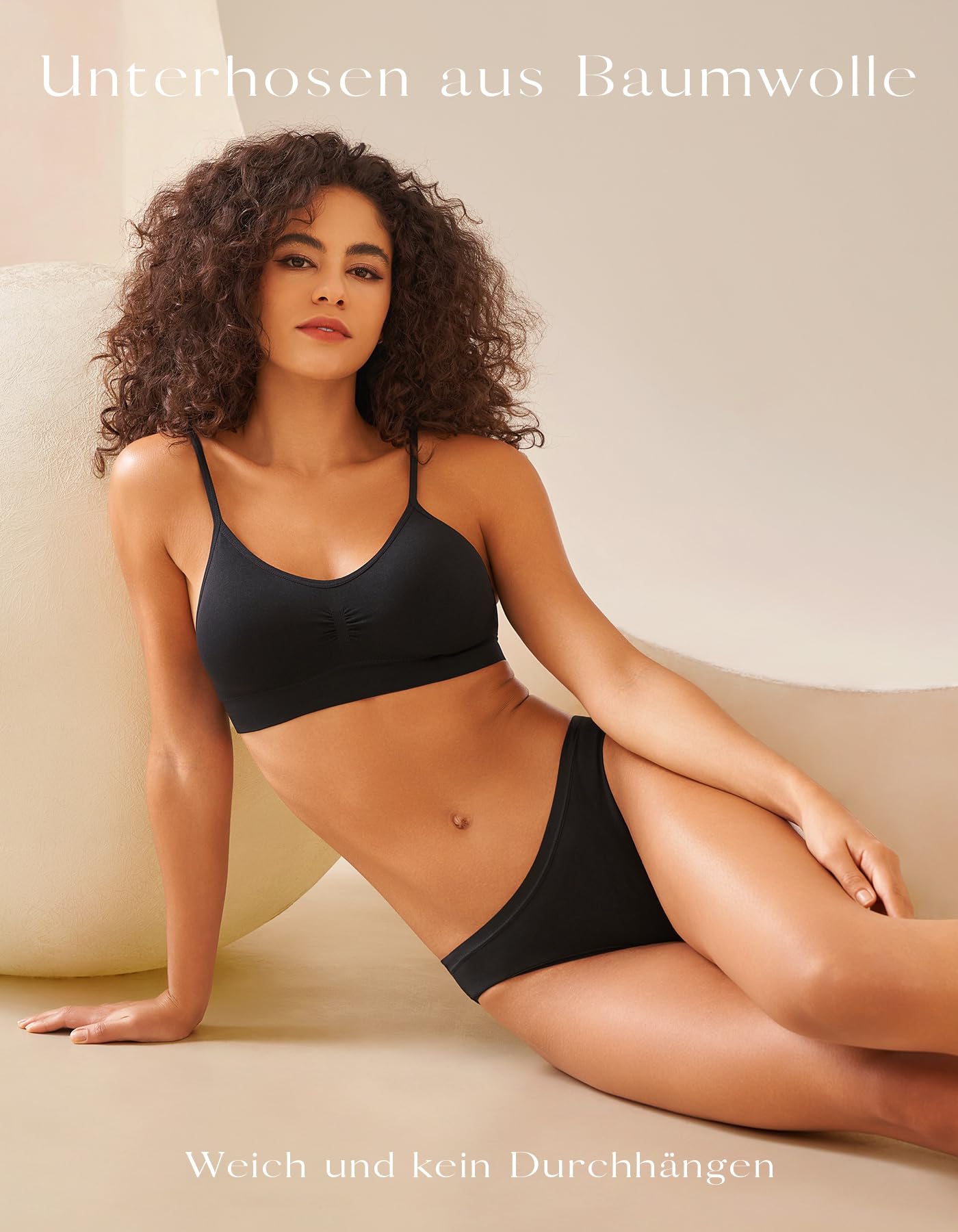 SIMIYA Unterhosen Damen Baumwolle Unterwäsche Frauen 7er 10er Pack Atmungsaktive Slip Hipster Mehrpack Panties Schlüpfer Underwear Women(10 Pack Schwarz,XXL)