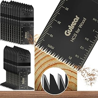 Sponsored Ad - 20Pcs Universal Oscillating Tool Oscillating Saw Blades,Oscillating Multitool Blades, Japanese Precision Mu...