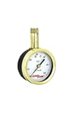 by Milton Dial Tire Pressure Gauge with Straight Air Chuck - ANSI Certified for Motorcycle/Car/Truck Tires 0-60 PSI