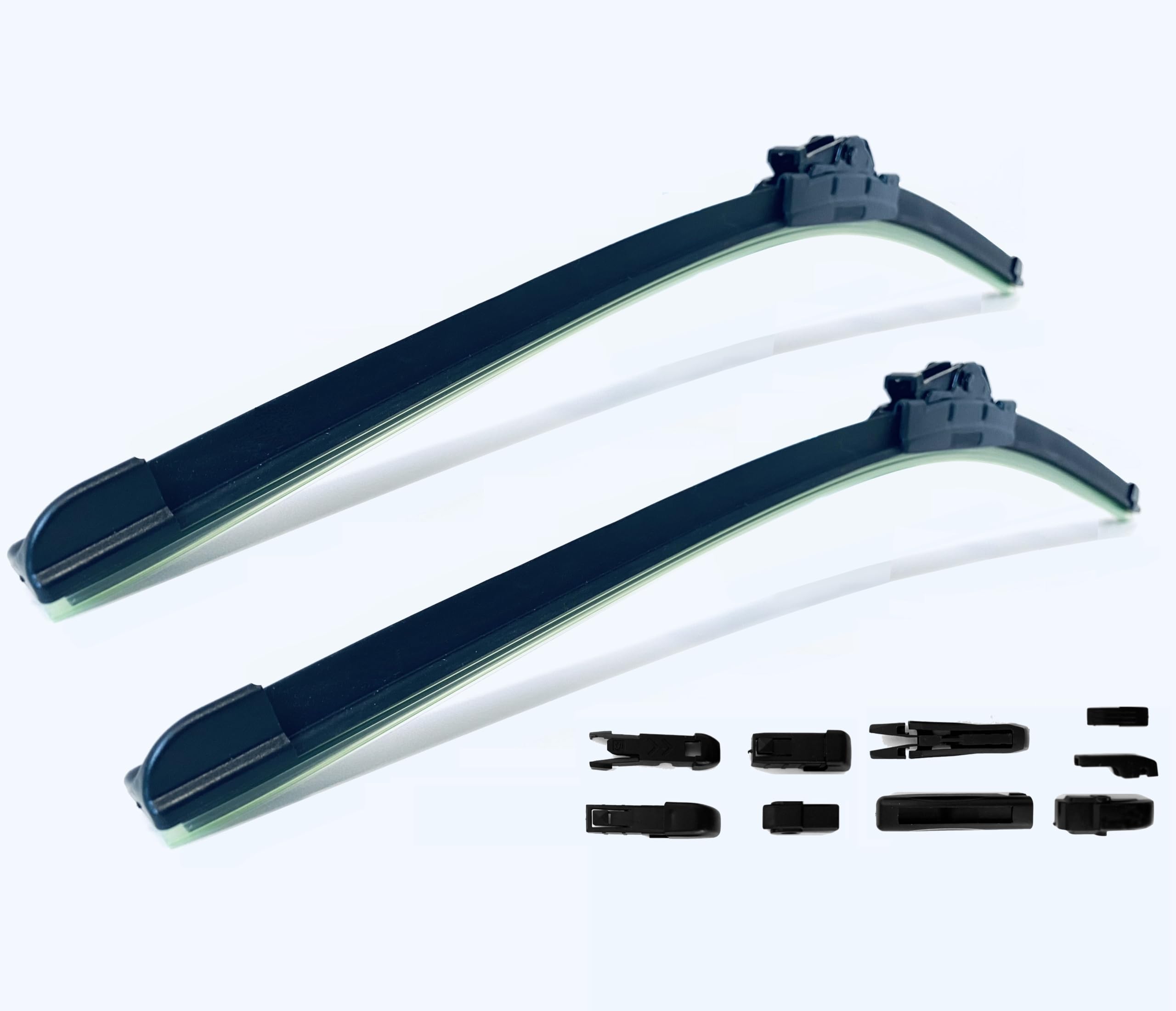 Set di 3 spazzole tergicristallo Alca Super Flat 2616 + Alca classico posteriore 12 ASF2616H12ARC [HONWER