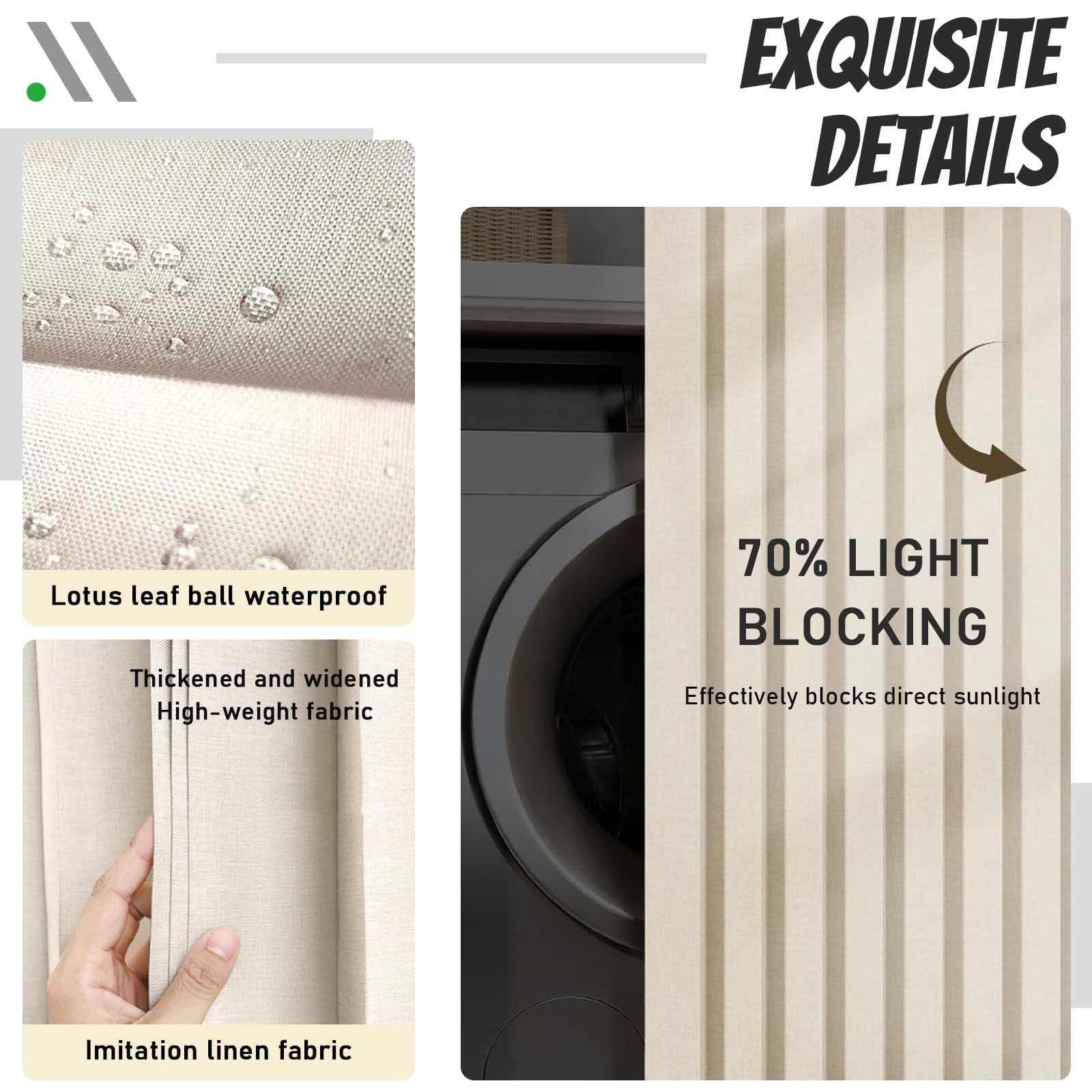 Tendina Sottolavello Cucina Tende del Panno Antipolvere della Armadietti Tenda per Scaffale A Vista Tenda Armadio A Muro(s2,W100cm|H70cm)