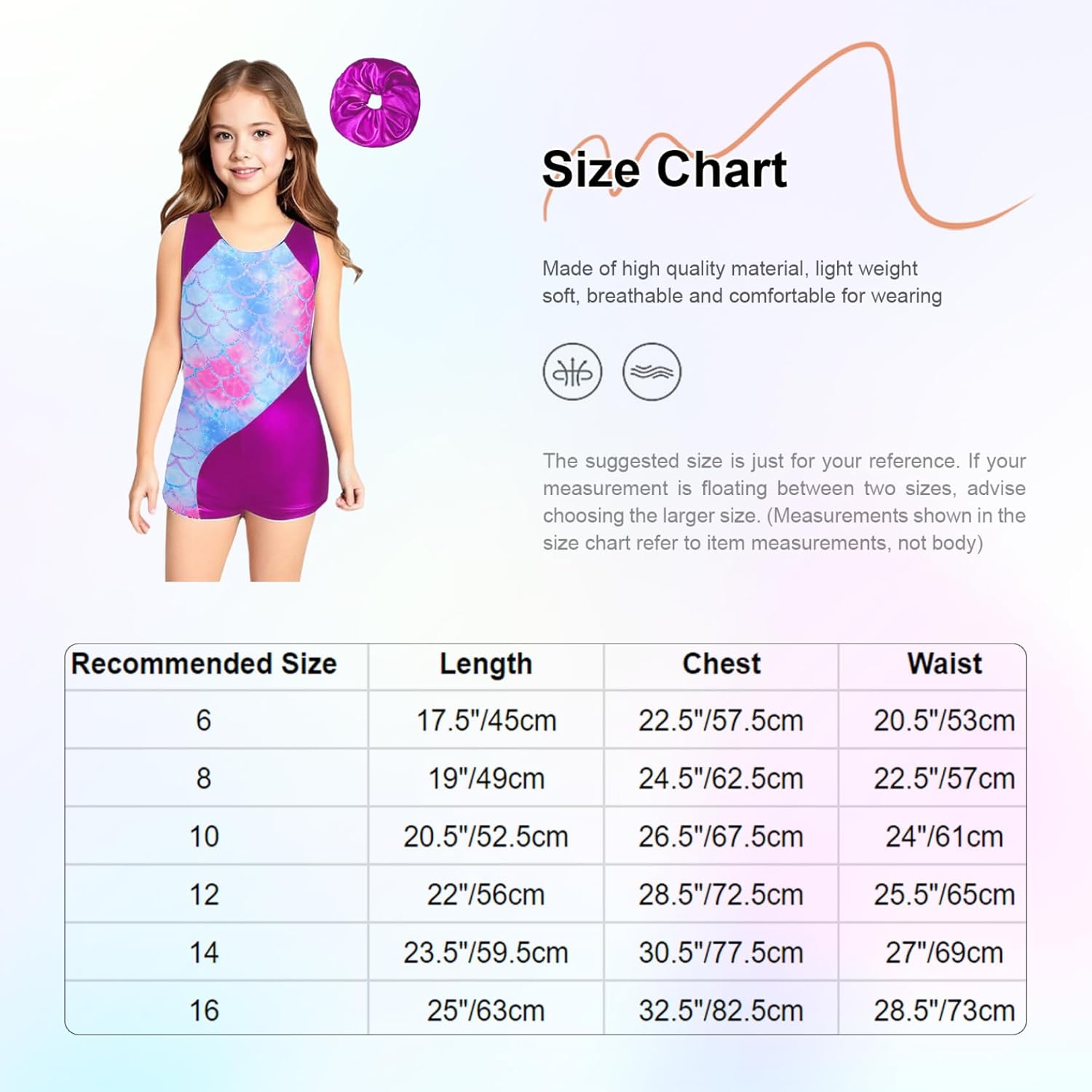 Mädchen Gymnastik Body Pailletten - Weihnachts Zuckerstange Kostüm