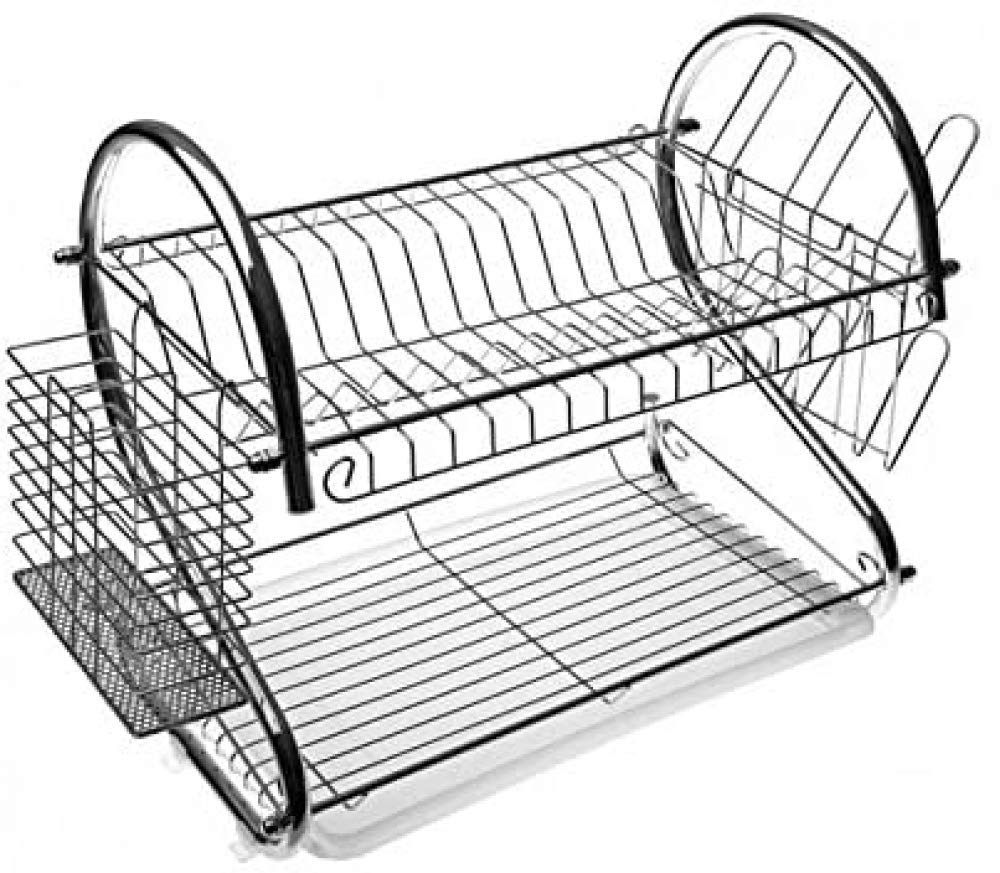 CLQ 2 Tier Edelstahl Geschirrkorb