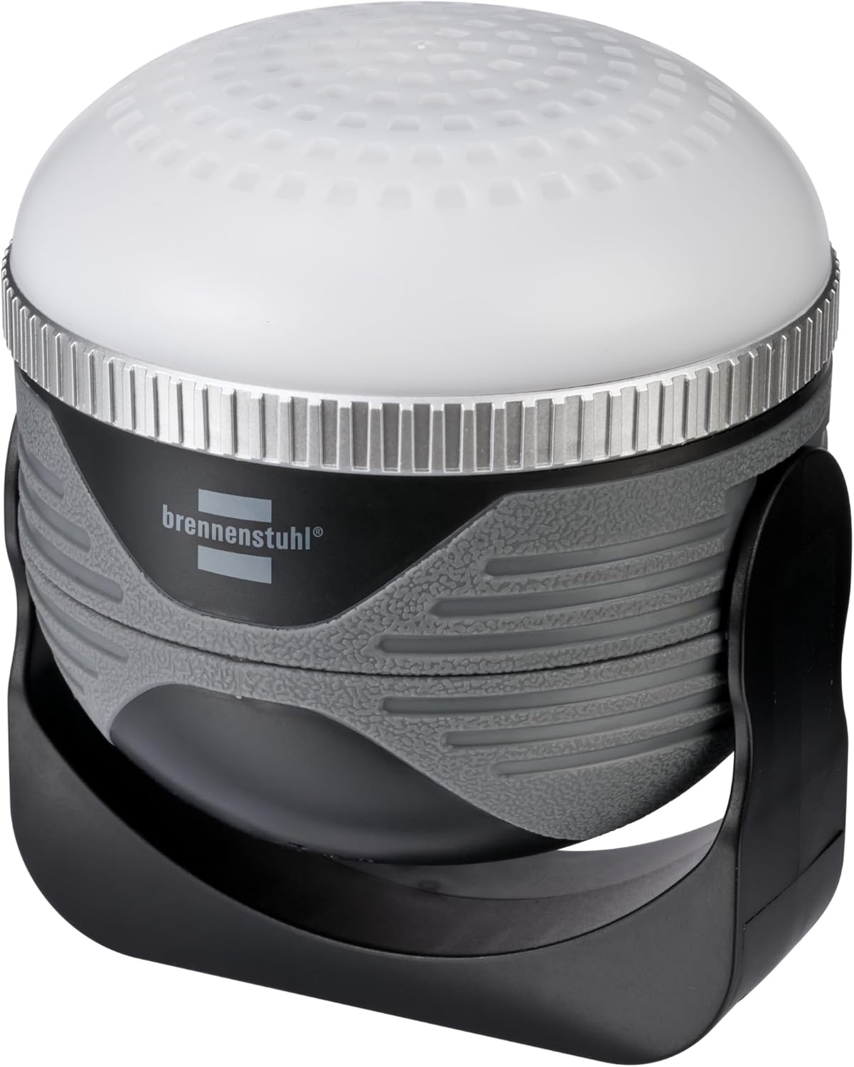 Brennenstuhl Akku LED Outdoor Leuchte OLI 310 AB mit Bluetooth® Lautsprecher (Campingleuchte mit Magnet und Haken / Campinglampe für außen mit Lautsprecher 1x 3W , aufladbar und inkl. USB-Powerbank)
