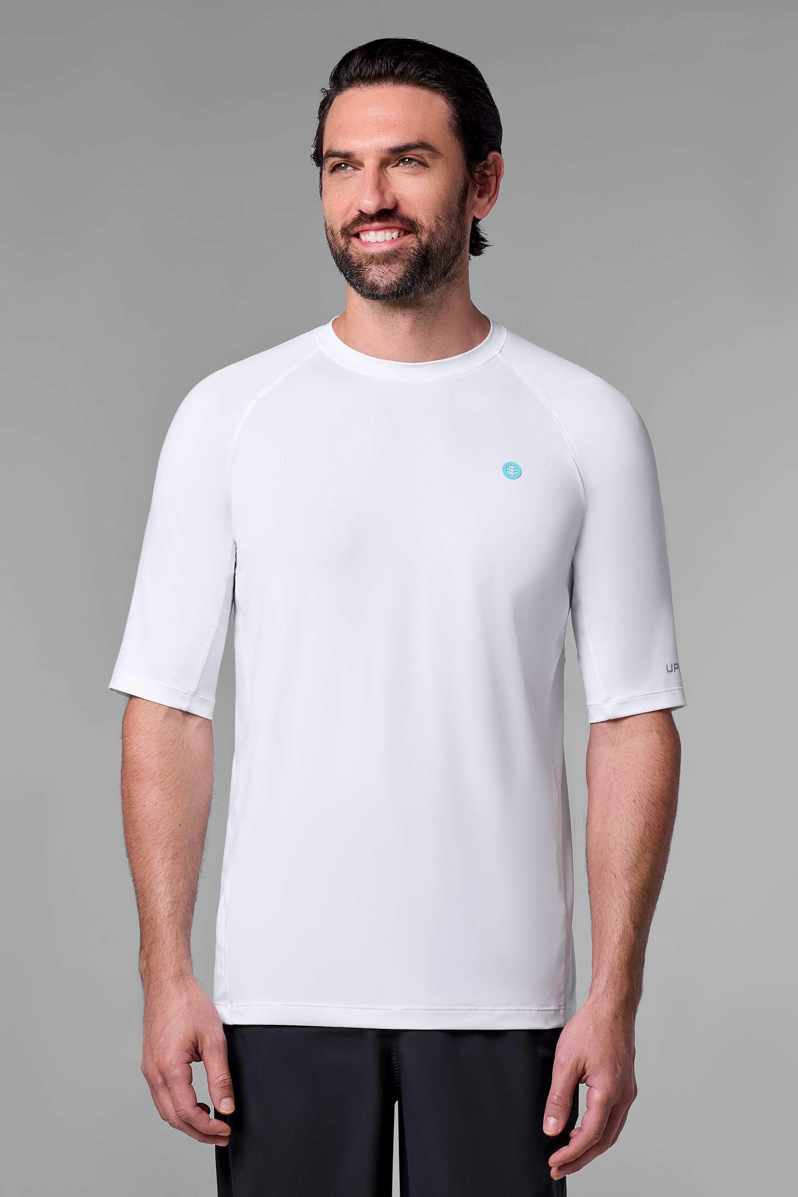 Mens Performance Short Sleeve Sun Shirt - UPF 50 Sun Protection - Agility product thumbnail 3