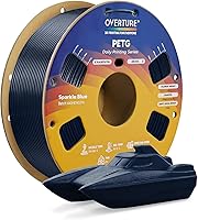 Vista 24 de Filamento de impresora 3D Overture PETG de 0.069 pulgadas con superficie de construcción 3D, bobina de 2.2 libras, precisión dimensional +/- 0.002
