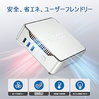 Amazon.co.jp: NiPoGi GK3Pro ミニpc Windows11 n5105 mini pc