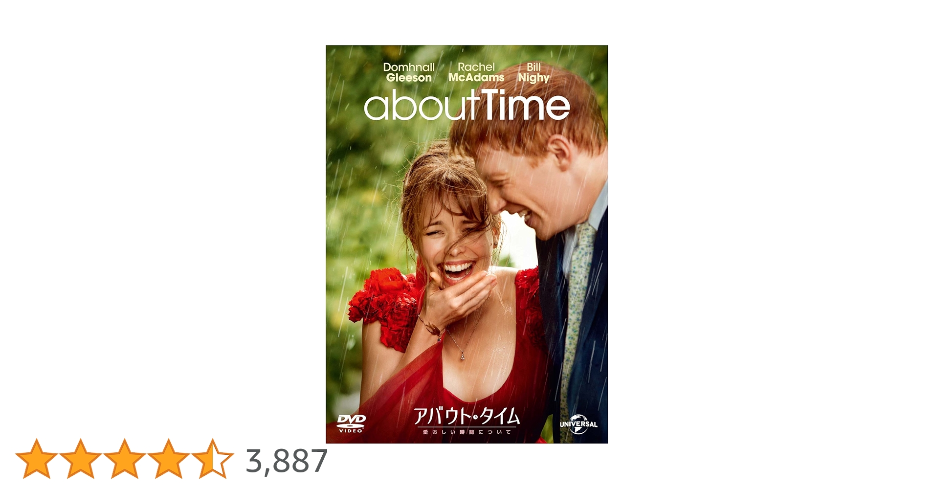 アバウトタイム　DVD Amazon.com: アバウト・タイム~愛おしい時間について~ [DVD