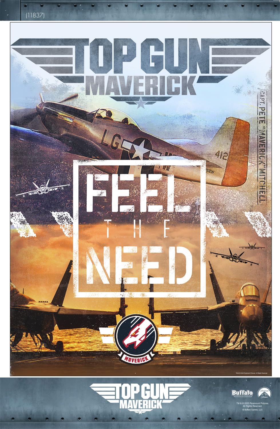 Amazon | Buffalo Games - Top Gun Maverick - 1000ピース