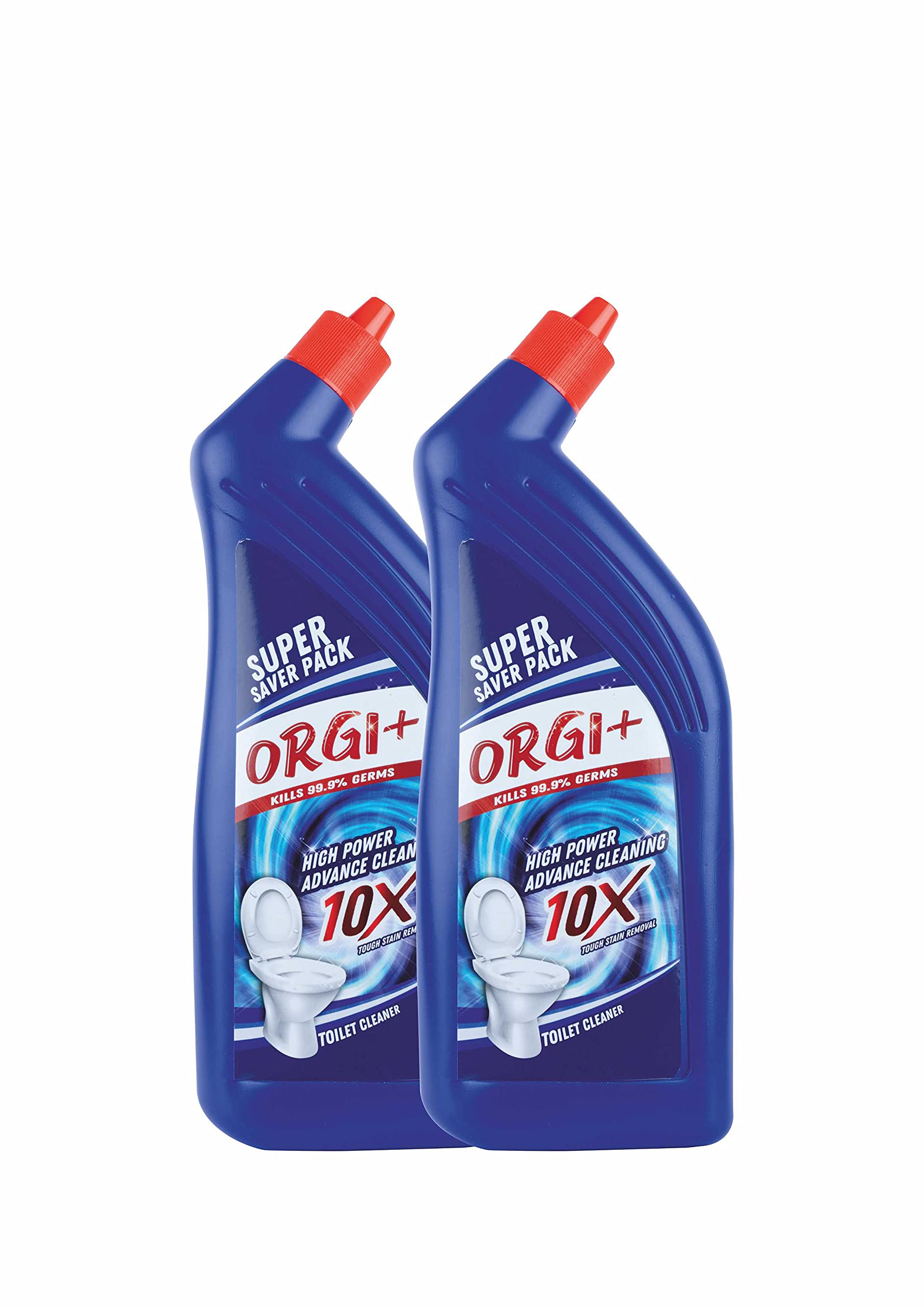 ORGI+ Advance Disinfectant Toilet Cleaner, 500 ML (Pack of 2)