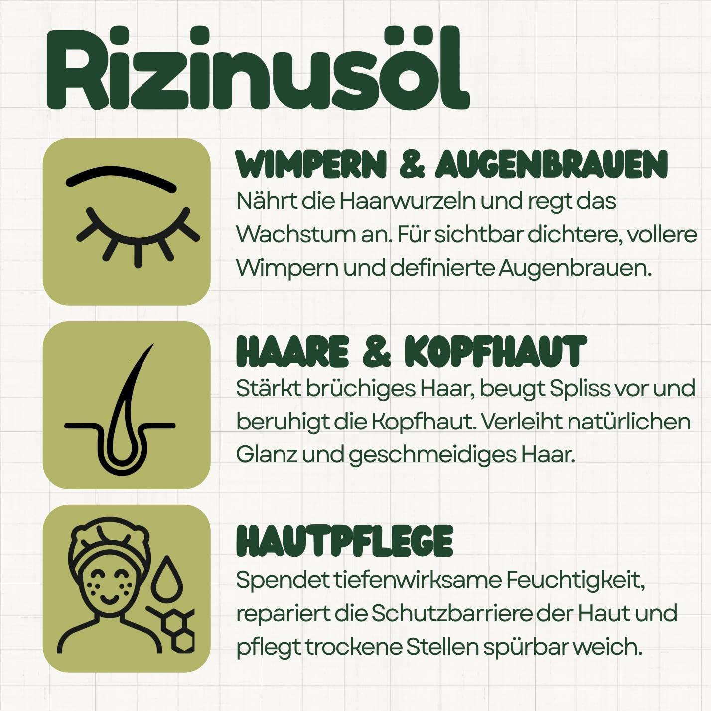 Gran Velada - Rizinusöl 5000 ml | Natürliches Castor Oil für Haarwachstum, Wimpern und Augenbrauen, Feuchtigkeitsspendendes Hautpflegeöl, Reich an Vitamin E und Antioxidantien, Professionelle Größe