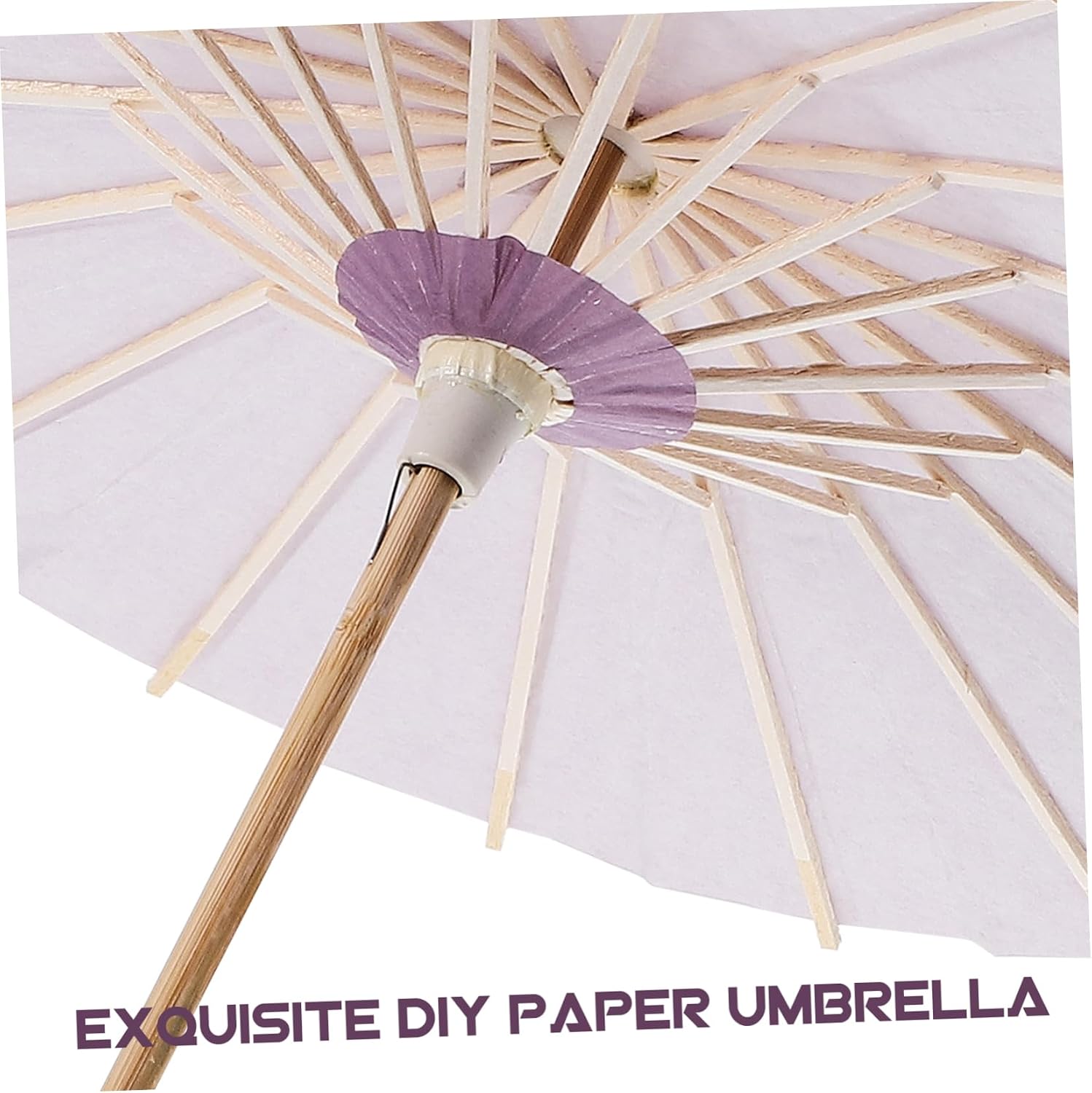 2pcs Blank Oil Paper Umbrellas for Decoration Photography and Arts Crafts Handmade Small Parasol Unique Paper Umbrella for Holiday Use