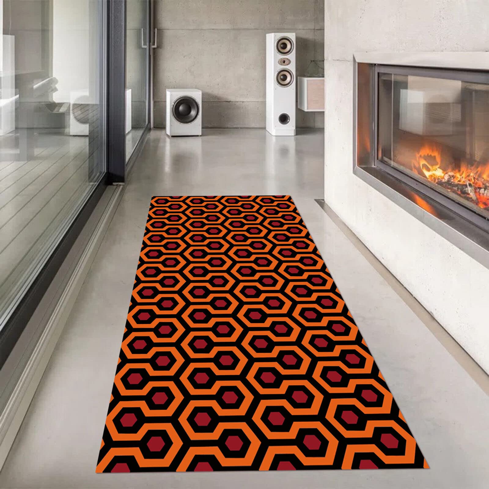 The Shinning Rug, Runner Rug, Hallway Rug, Long Rug, The Shinning, Overlook Hotel Rug, Non-Slip Runner, 80x500Cm//31x196inch