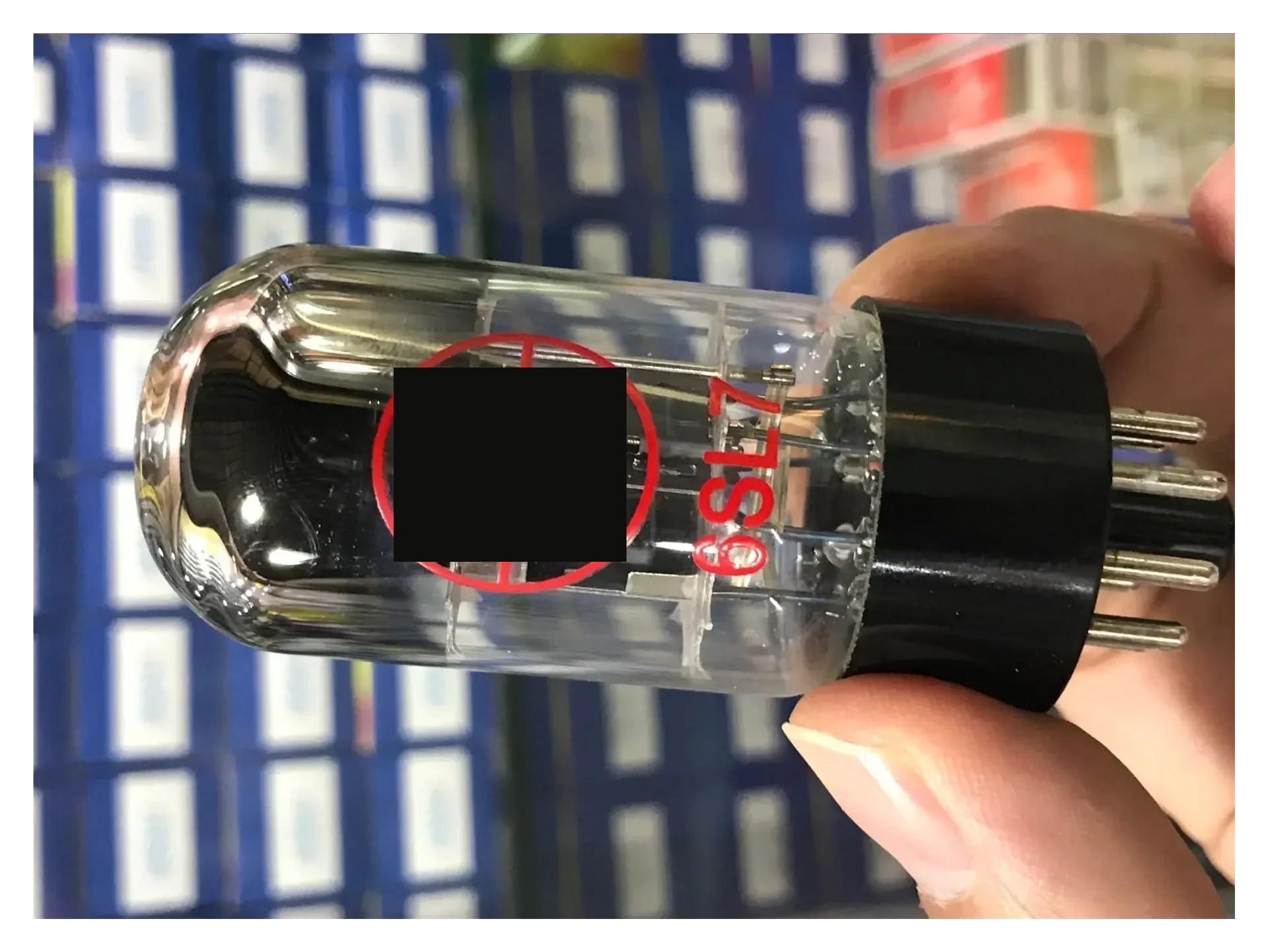 6SL7 vacuum tube replaces 6N9P ECC35 HIFI audio tube amplifier kit DIY factory tested and matched four-way(4 PCS)