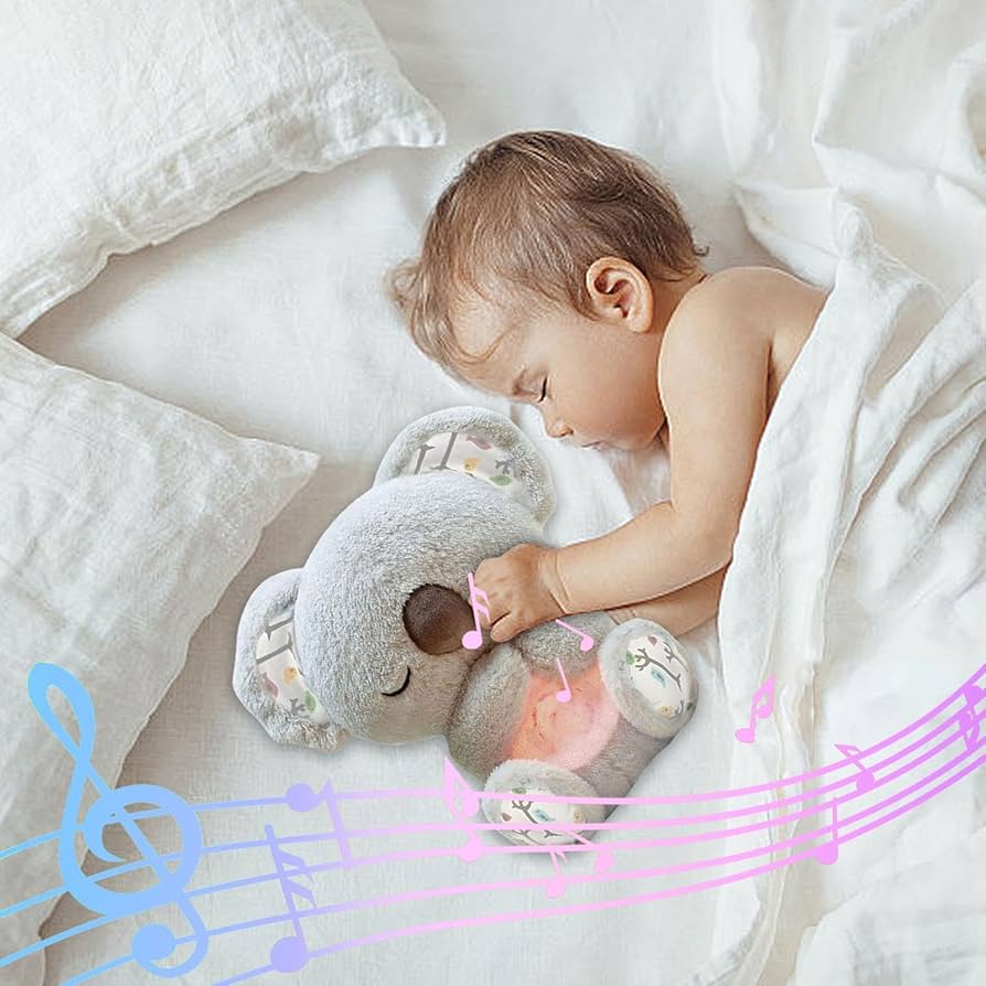 Amazon.co.jp: 不安解消コアラ - 睡眠音楽早期教育人形 - 呼吸と