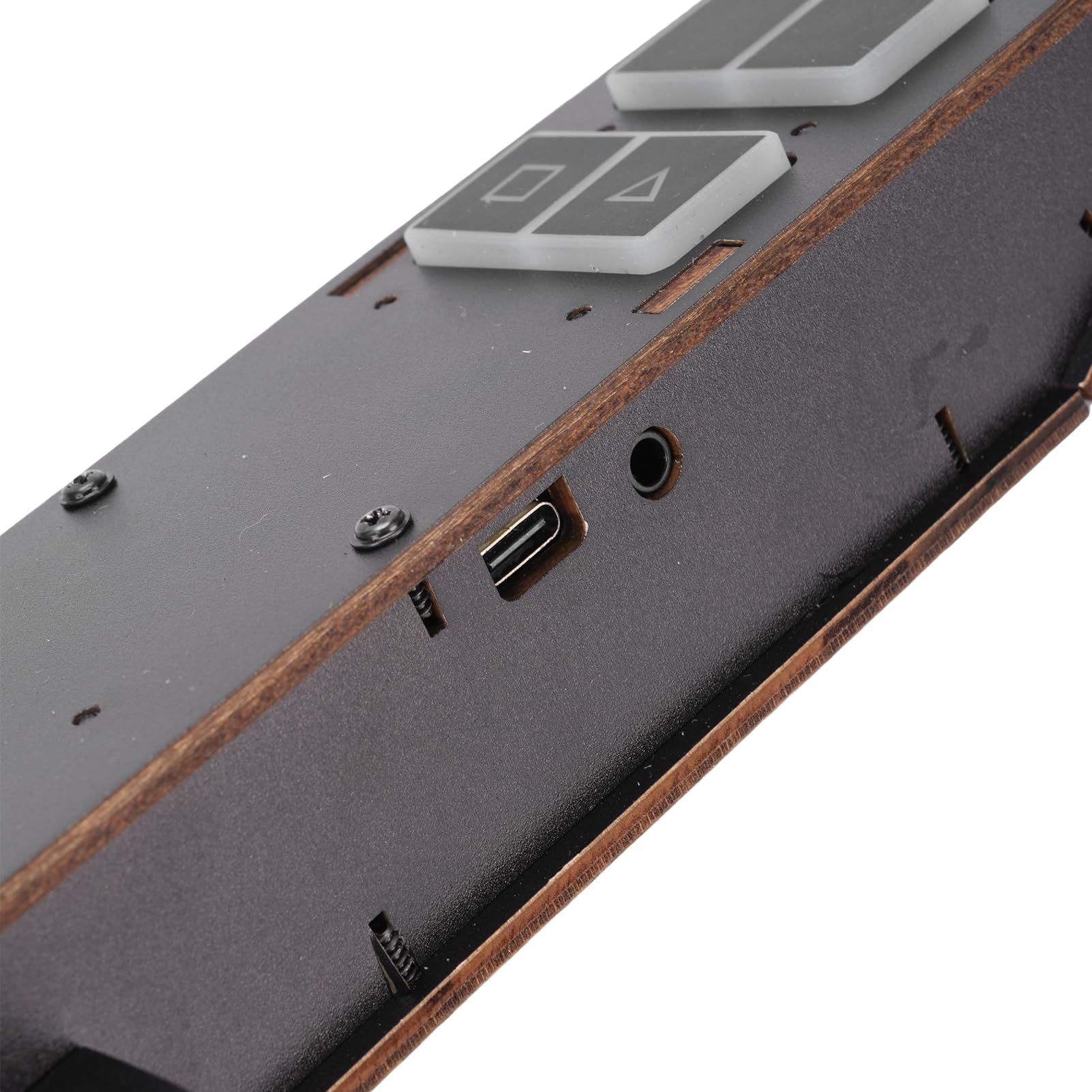 Stringless Smart Guitar, Drewniane 6 Instrument Dźwięki, Przenośna Gitara Elektryczna Typu C dla Dorosłych Nastolatków, dla Różnorodnych Stylów Muzycznych
